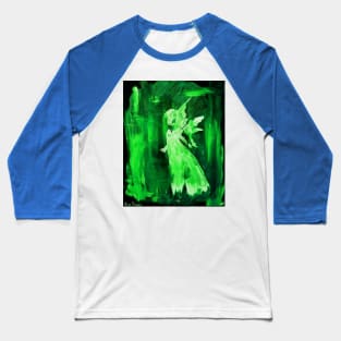 Green Angel Baseball T-Shirt